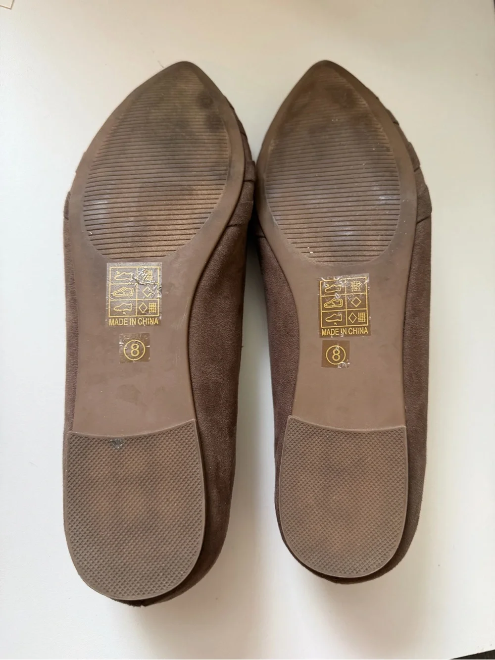 Journee Collection Mindee Taupe Size 8 Women’s- Good condition